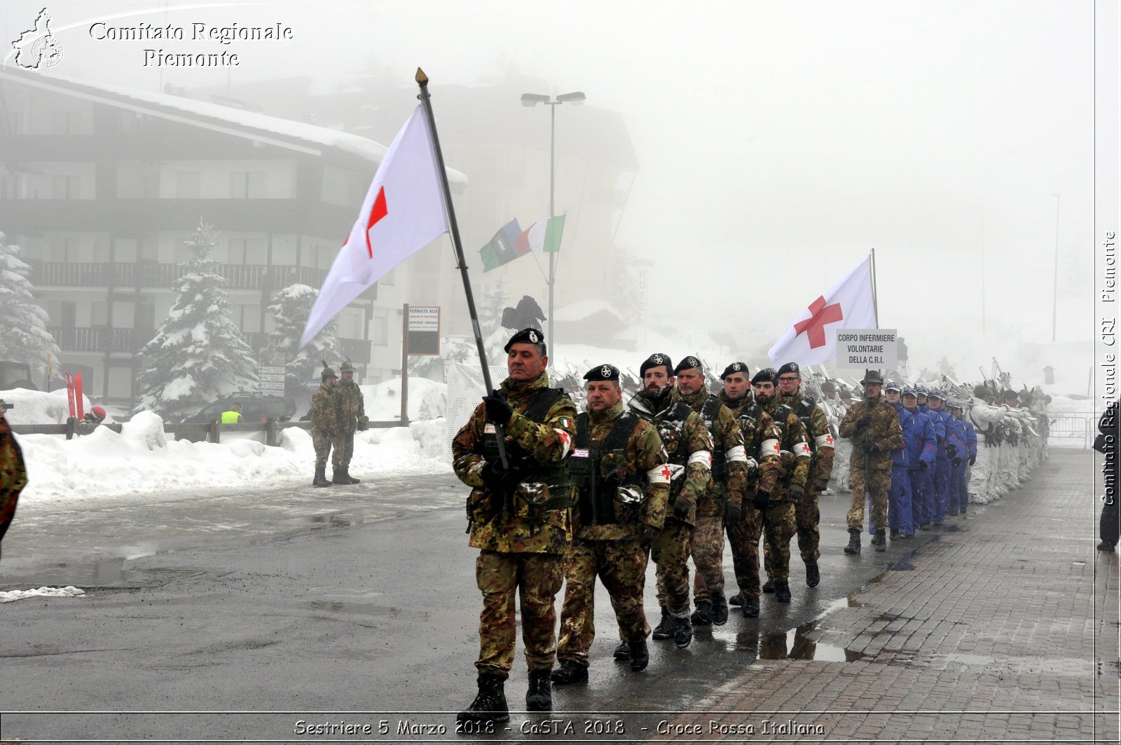 Sestriere 5 Marzo 2018 - CaSTA 2018 - Croce Rossa Italiana- Comitato Regionale del Piemonte