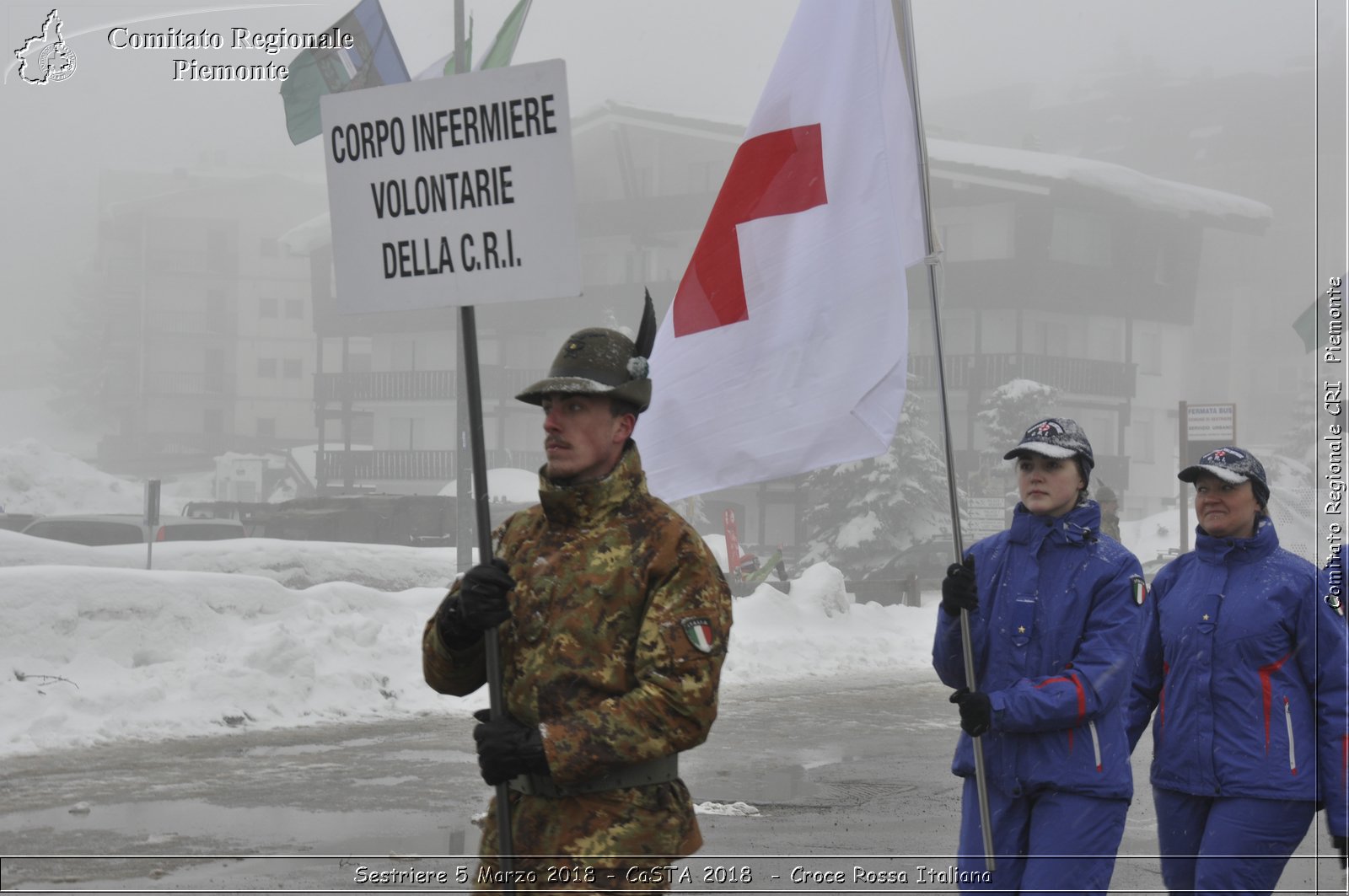 Sestriere 5 Marzo 2018 - CaSTA 2018 - Croce Rossa Italiana- Comitato Regionale del Piemonte