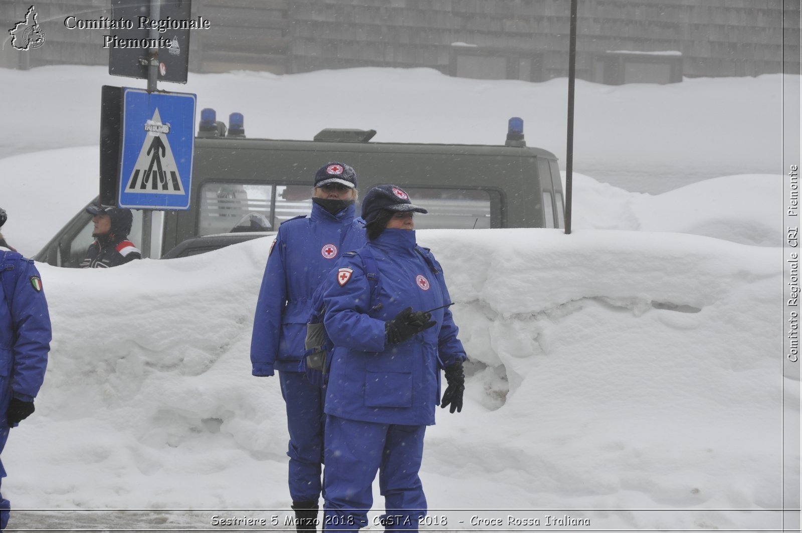 Sestriere 5 Marzo 2018 - CaSTA 2018 - Croce Rossa Italiana- Comitato Regionale del Piemonte