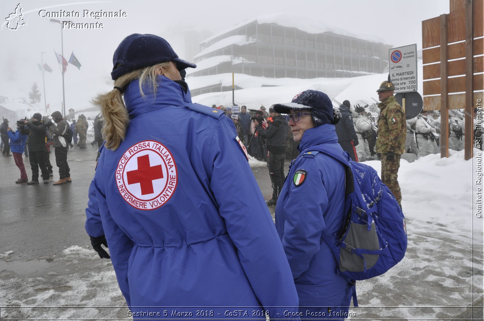 Sestriere 5 Marzo 2018 - CaSTA 2018 - Croce Rossa Italiana- Comitato Regionale del Piemonte