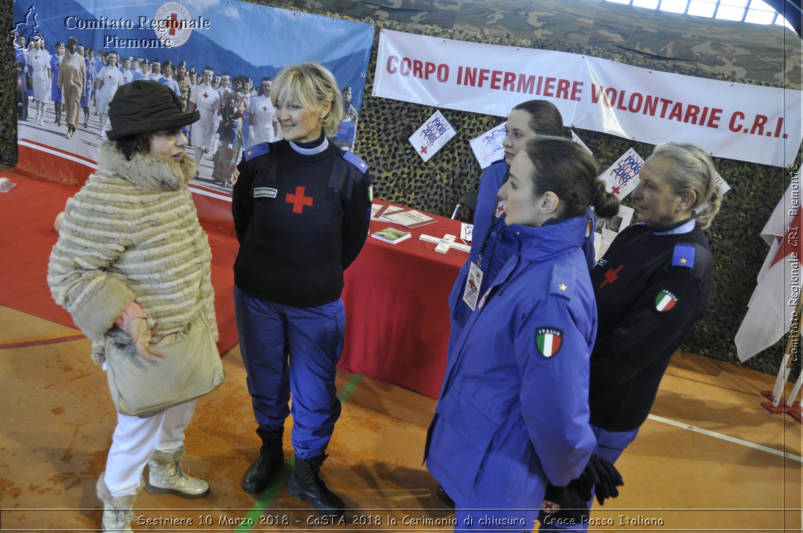 Sestriere 10 Marzo 2018 - CaSTA 2018 la Cerimonia di chiusura - Croce Rossa Italiana- Comitato Regionale del Piemonte