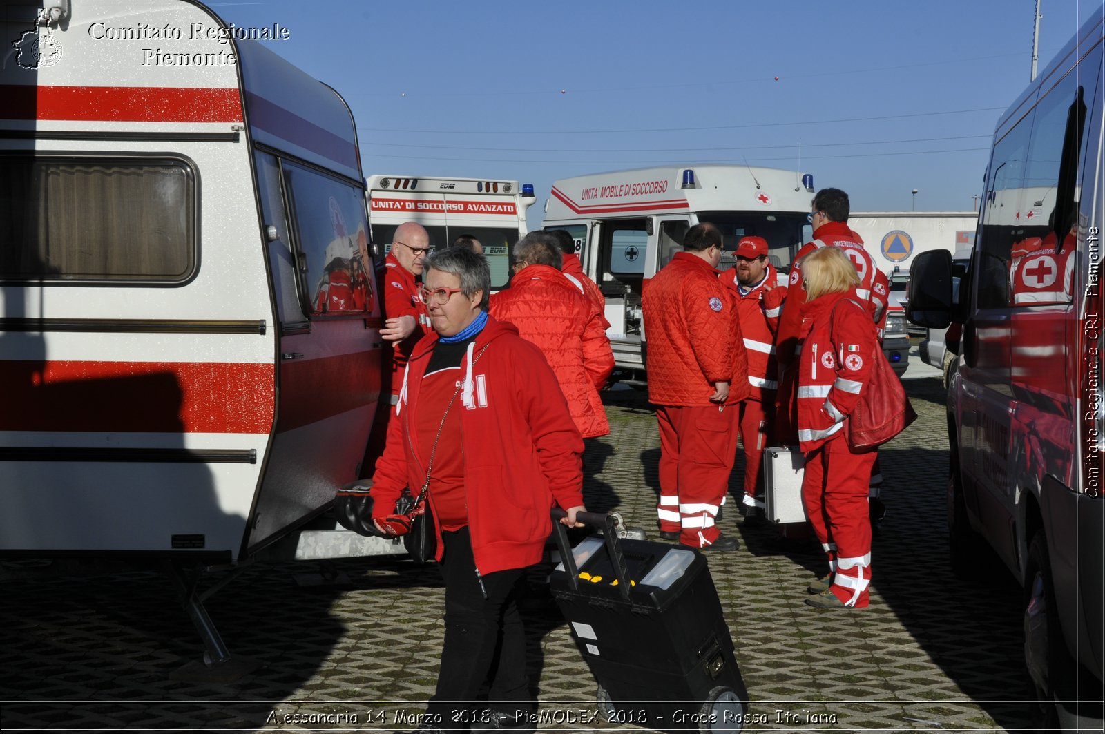 Alessandria 14  Marzo 2018 - Piemodex 2018 - Croce Rossa Italiana- Comitato Regionale del Piemonte