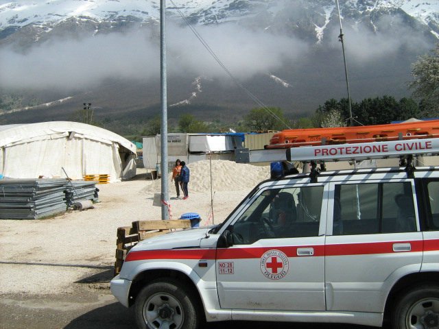 Torino 6 Aprile 2018 - A nove anni dal terribile "Terremoto dell'Abruzzo" - Croce Rossa Italiana- Comitato Regionale del Piemonte