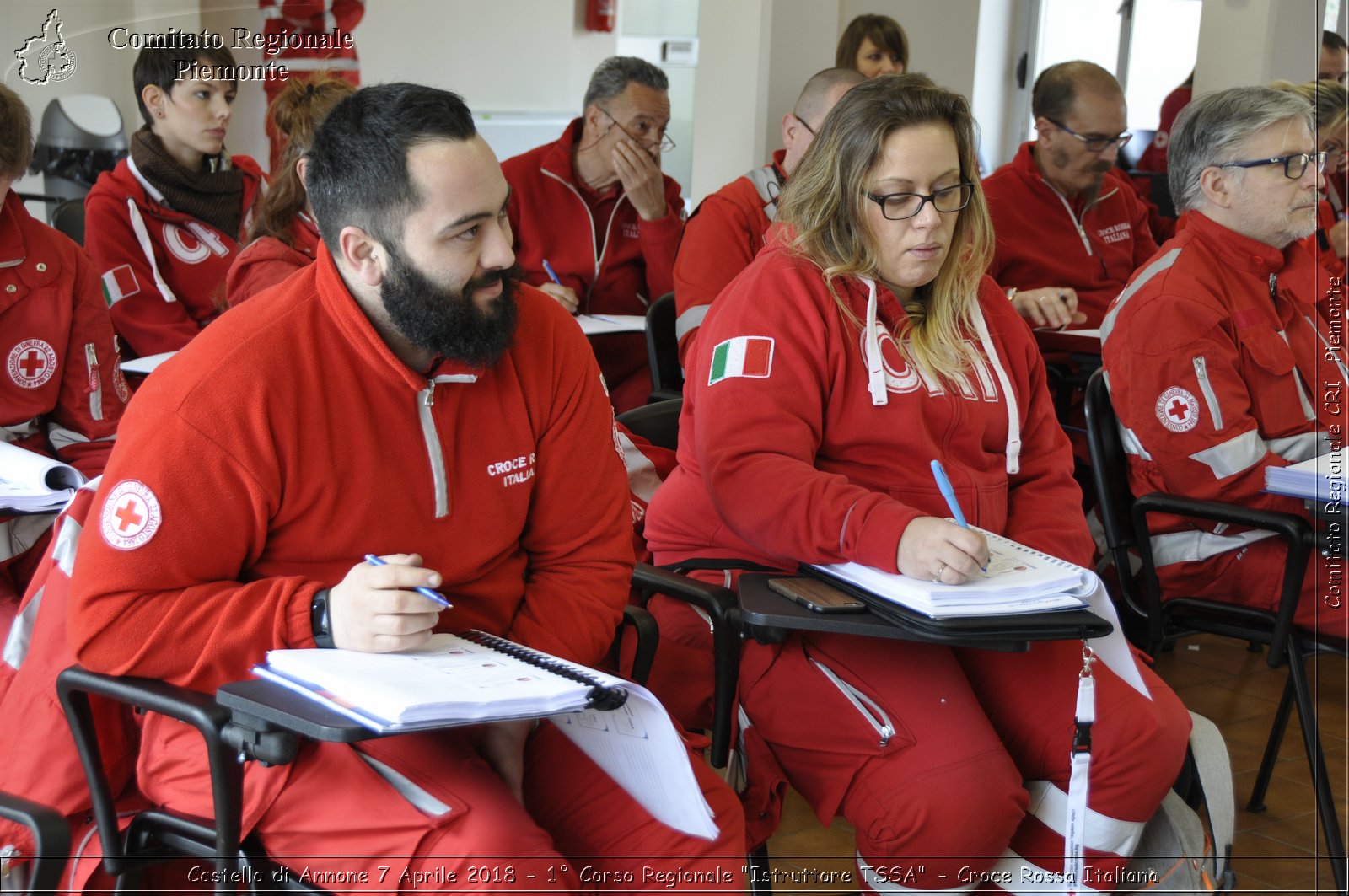 Castello di Annone 7 Aprile 2018 - 1 Corso Regionale "Istruttore TSSA" - Croce Rossa Italiana- Comitato Regionale del Piemonte