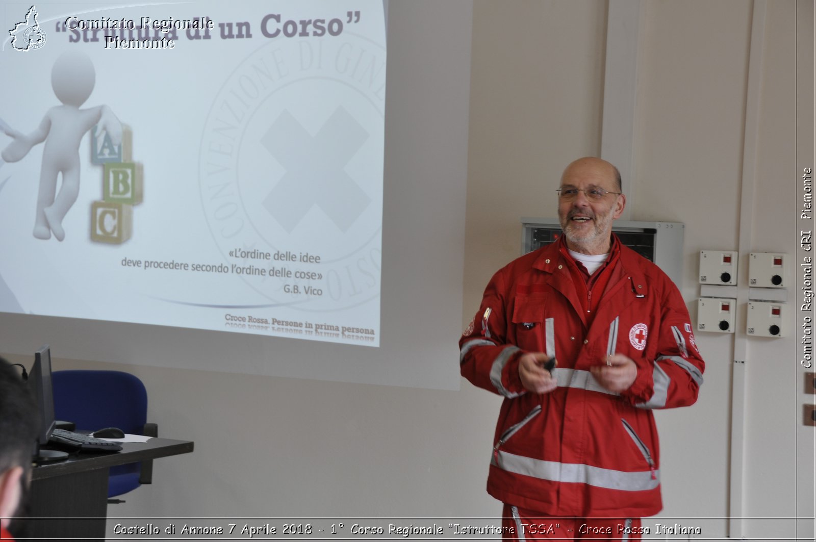 Castello di Annone 7 Aprile 2018 - 1 Corso Regionale "Istruttore TSSA" - Croce Rossa Italiana- Comitato Regionale del Piemonte