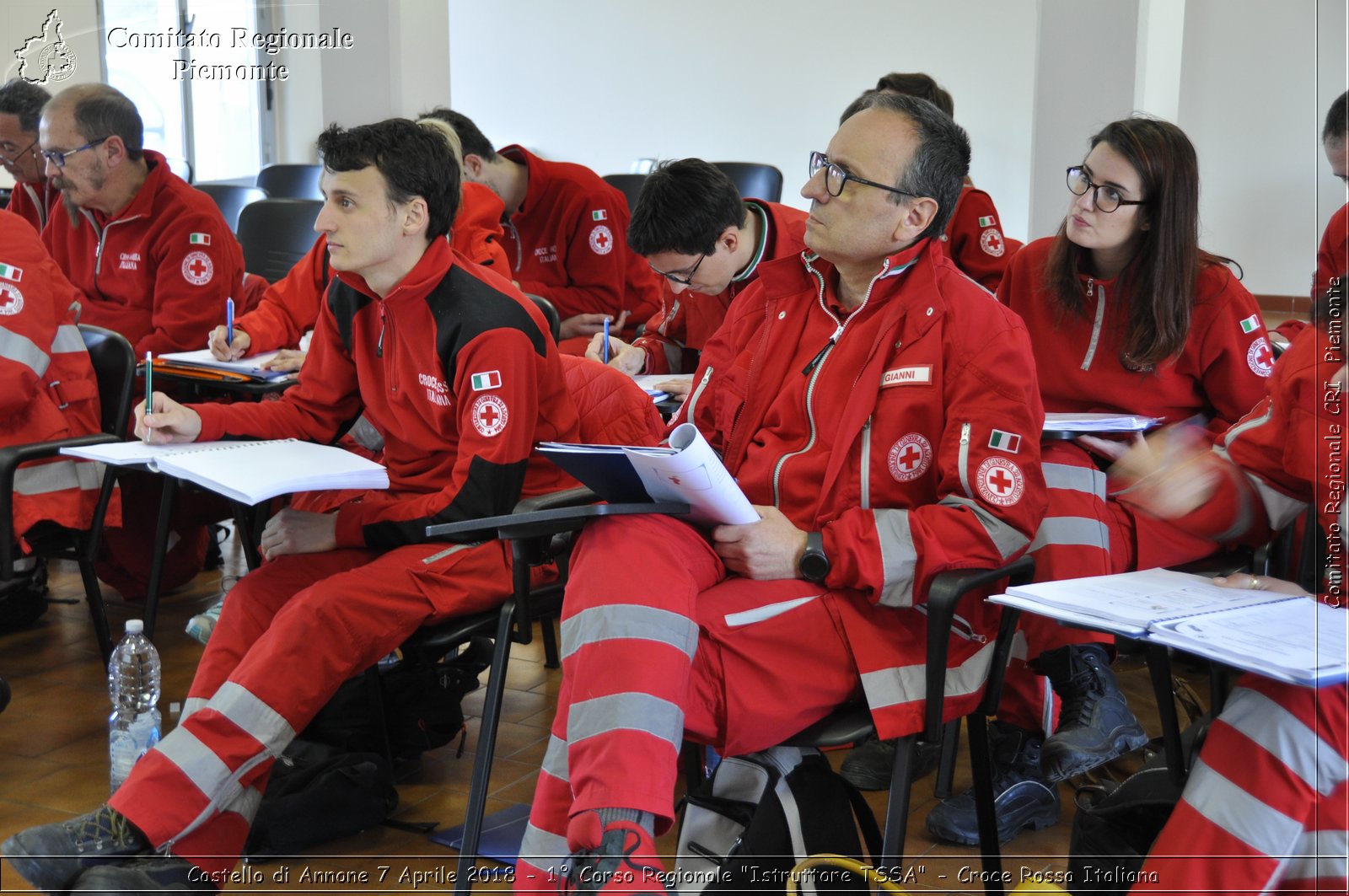 Castello di Annone 7 Aprile 2018 - 1 Corso Regionale "Istruttore TSSA" - Croce Rossa Italiana- Comitato Regionale del Piemonte