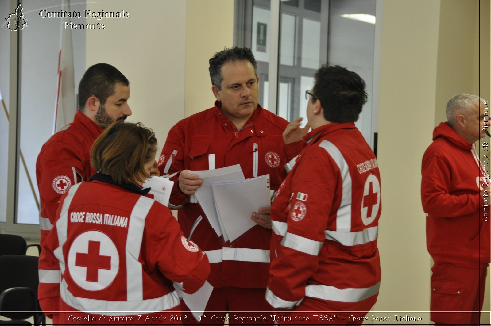 Castello di Annone 7 Aprile 2018 - 1 Corso Regionale "Istruttore TSSA" - Croce Rossa Italiana- Comitato Regionale del Piemonte