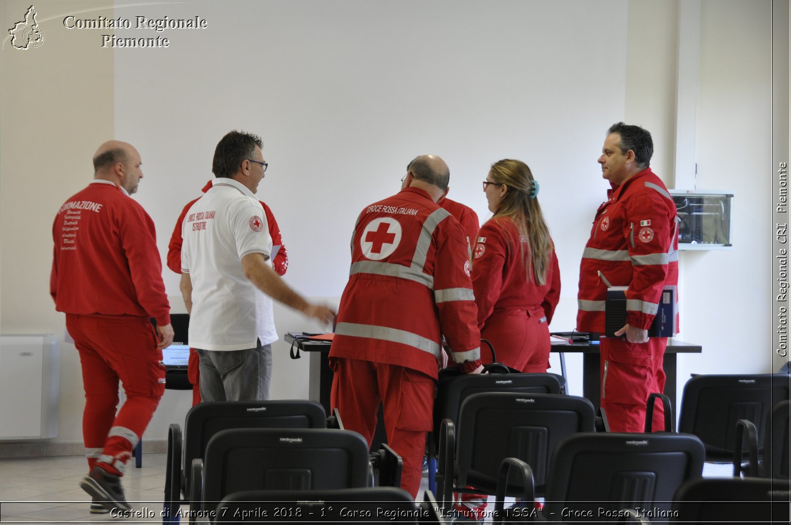 Castello di Annone 7 Aprile 2018 - 1 Corso Regionale "Istruttore TSSA" - Croce Rossa Italiana- Comitato Regionale del Piemonte