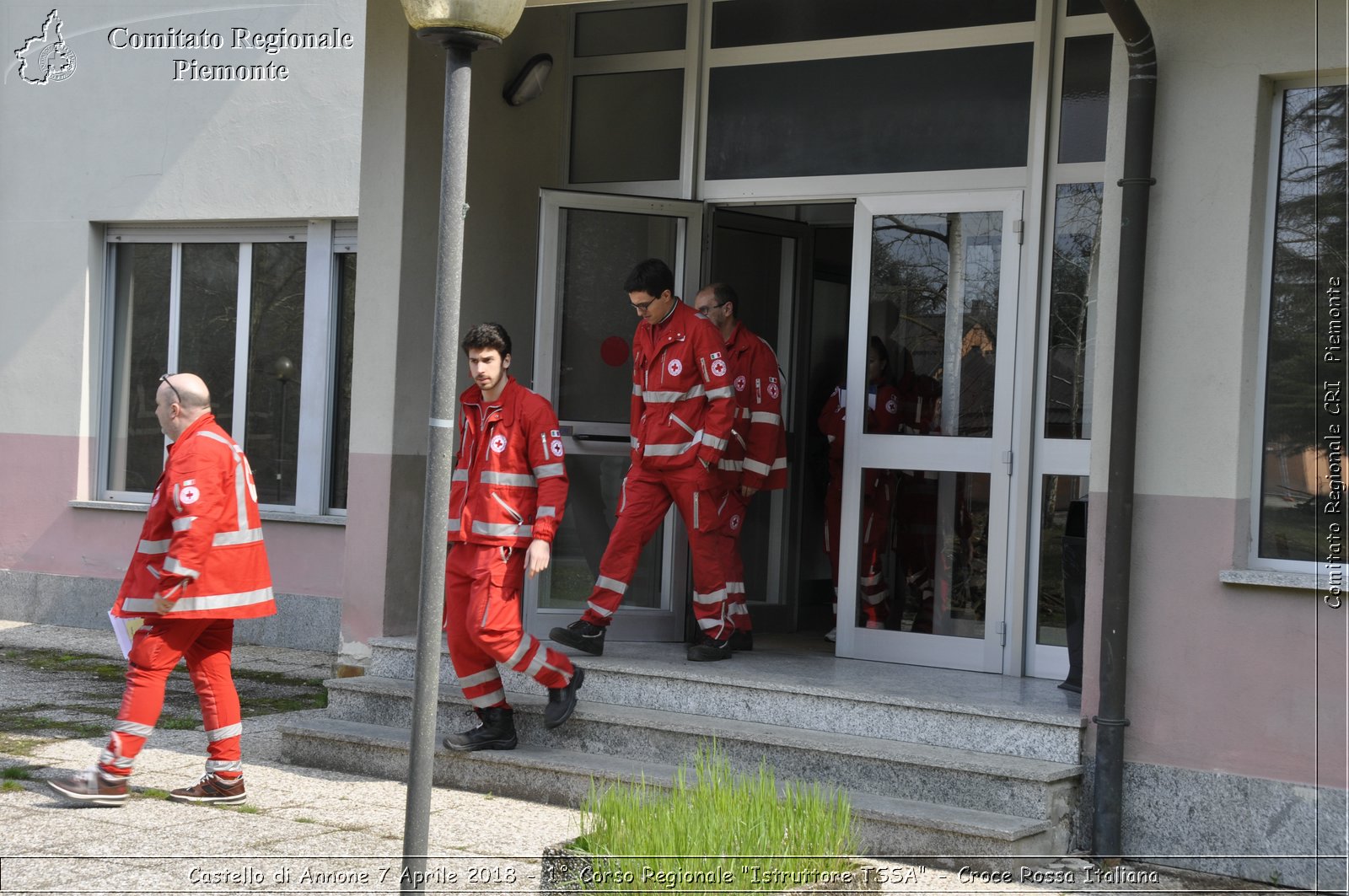 Castello di Annone 7 Aprile 2018 - 1 Corso Regionale "Istruttore TSSA" - Croce Rossa Italiana- Comitato Regionale del Piemonte