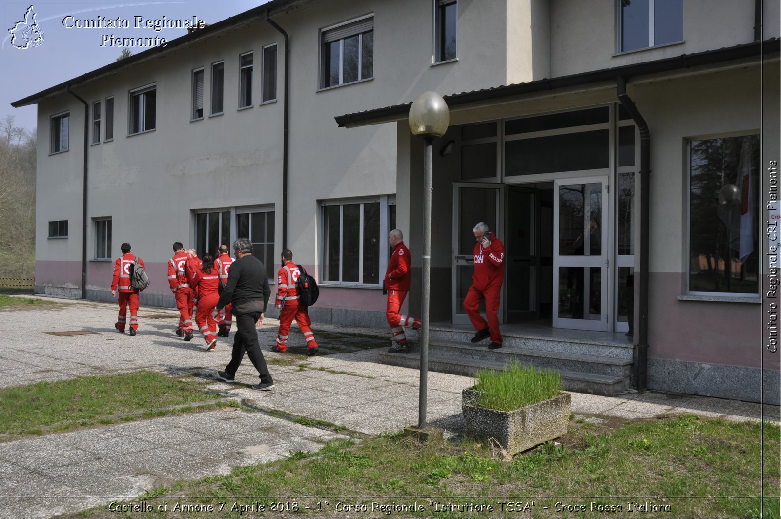 Castello di Annone 7 Aprile 2018 - 1 Corso Regionale "Istruttore TSSA" - Croce Rossa Italiana- Comitato Regionale del Piemonte