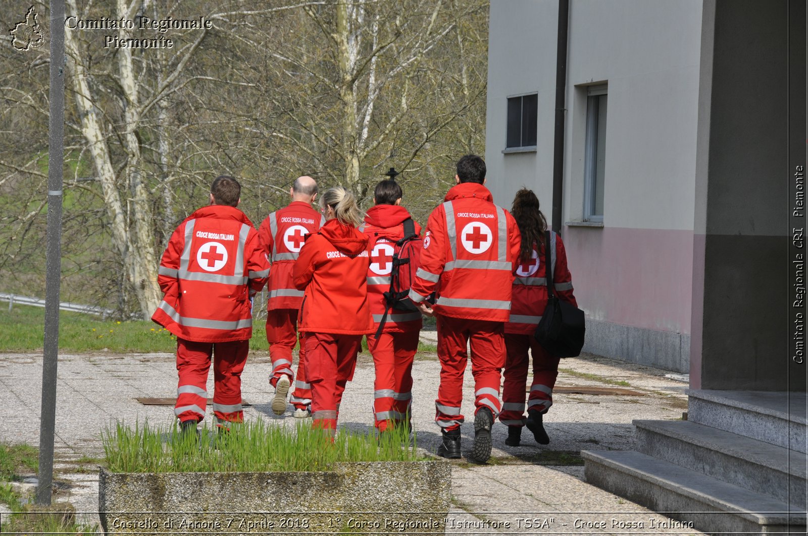 Castello di Annone 7 Aprile 2018 - 1 Corso Regionale "Istruttore TSSA" - Croce Rossa Italiana- Comitato Regionale del Piemonte