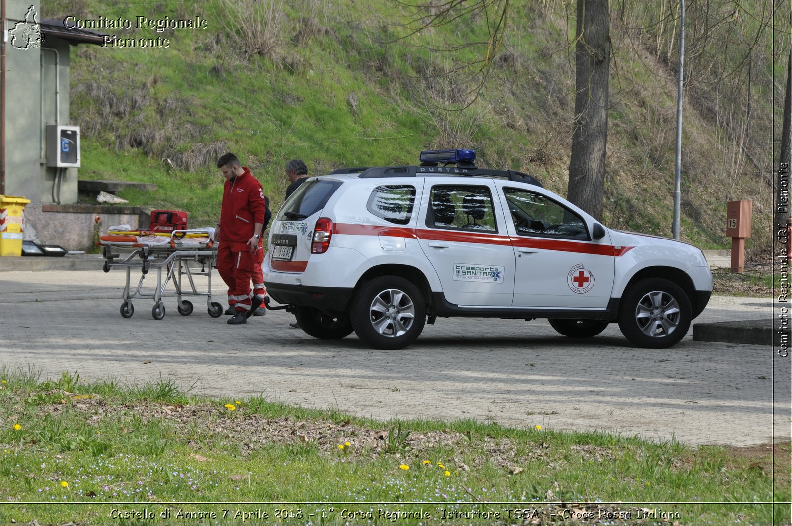 Castello di Annone 7 Aprile 2018 - 1 Corso Regionale "Istruttore TSSA" - Croce Rossa Italiana- Comitato Regionale del Piemonte