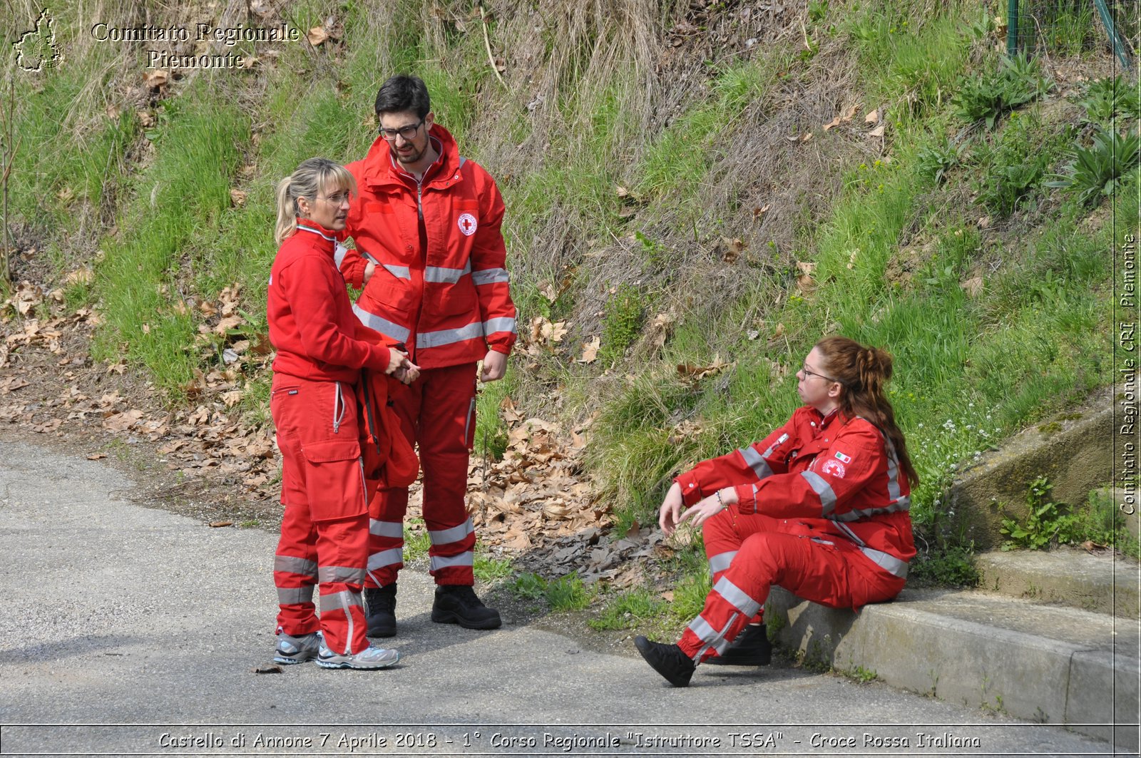 Castello di Annone 7 Aprile 2018 - 1 Corso Regionale "Istruttore TSSA" - Croce Rossa Italiana- Comitato Regionale del Piemonte