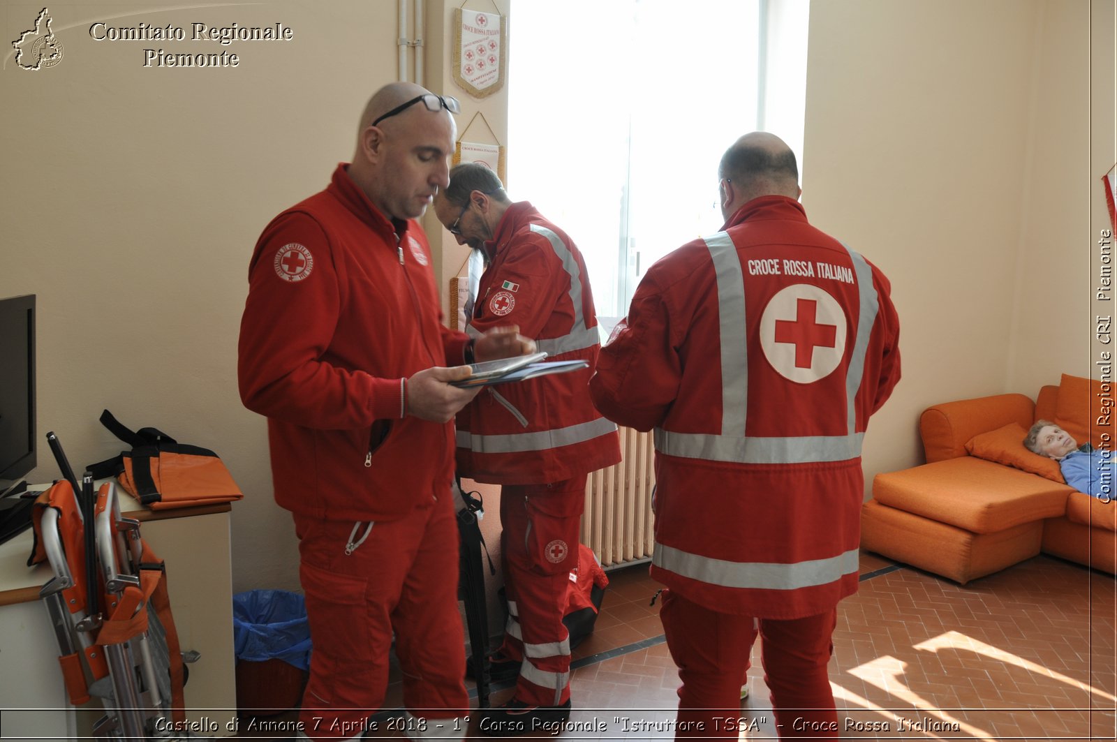 Castello di Annone 7 Aprile 2018 - 1 Corso Regionale "Istruttore TSSA" - Croce Rossa Italiana- Comitato Regionale del Piemonte