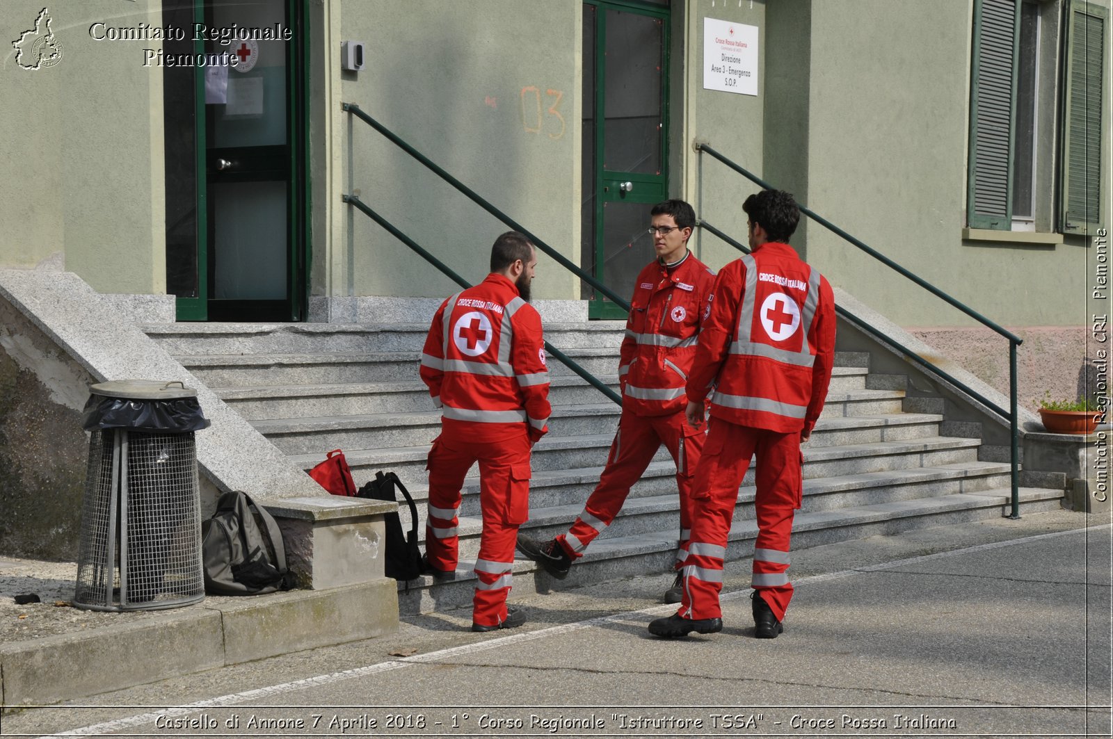 Castello di Annone 7 Aprile 2018 - 1 Corso Regionale "Istruttore TSSA" - Croce Rossa Italiana- Comitato Regionale del Piemonte