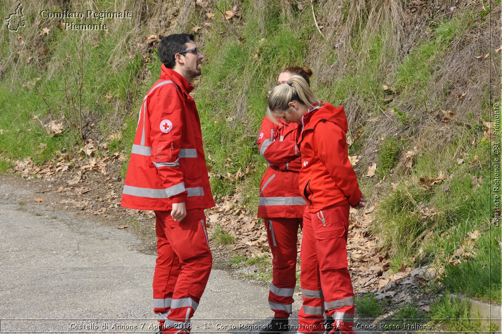 Castello di Annone 7 Aprile 2018 - 1 Corso Regionale "Istruttore TSSA" - Croce Rossa Italiana- Comitato Regionale del Piemonte