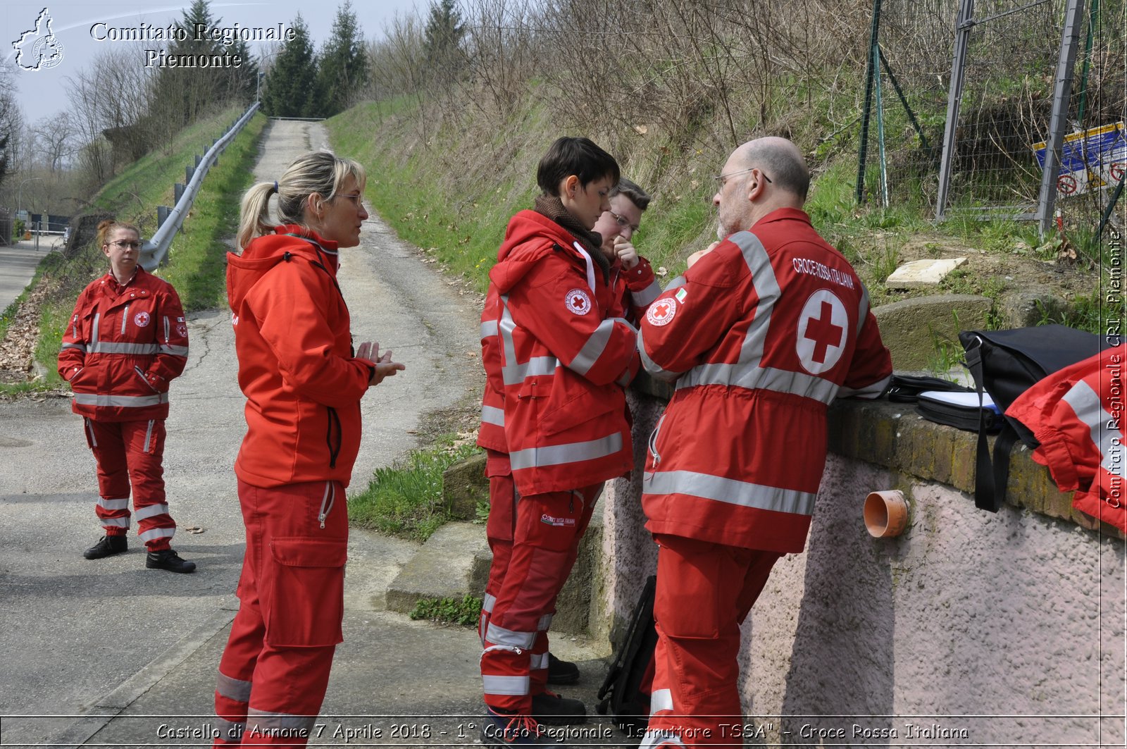 Castello di Annone 7 Aprile 2018 - 1 Corso Regionale "Istruttore TSSA" - Croce Rossa Italiana- Comitato Regionale del Piemonte