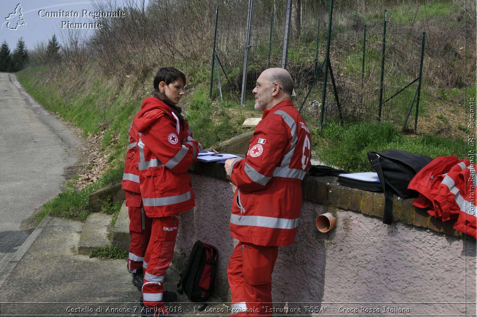 Castello di Annone 7 Aprile 2018 - 1 Corso Regionale "Istruttore TSSA" - Croce Rossa Italiana- Comitato Regionale del Piemonte