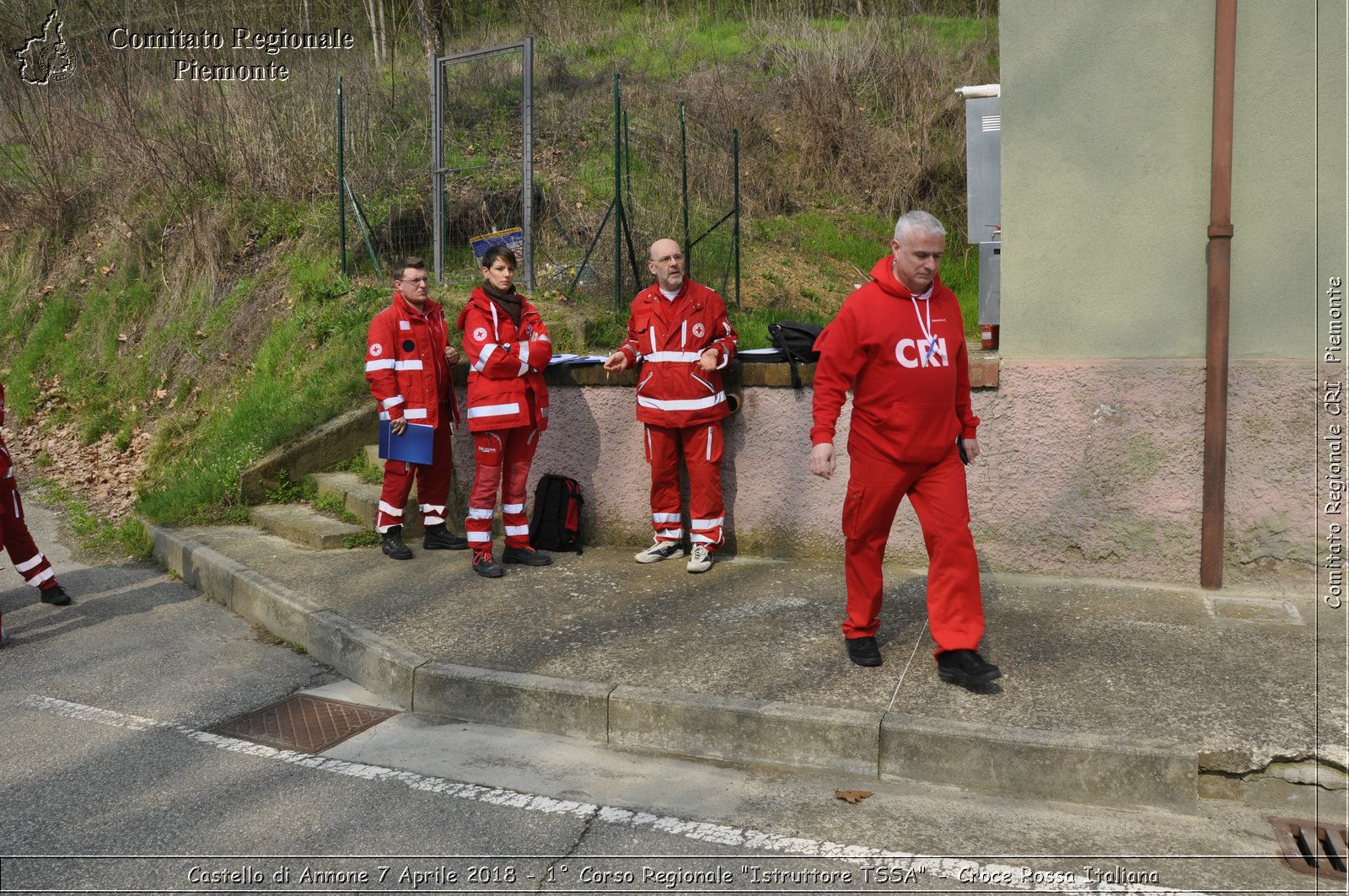 Castello di Annone 7 Aprile 2018 - 1 Corso Regionale "Istruttore TSSA" - Croce Rossa Italiana- Comitato Regionale del Piemonte