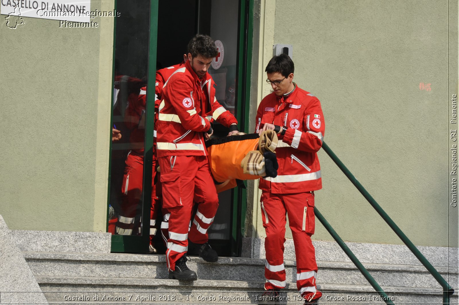 Castello di Annone 7 Aprile 2018 - 1 Corso Regionale "Istruttore TSSA" - Croce Rossa Italiana- Comitato Regionale del Piemonte