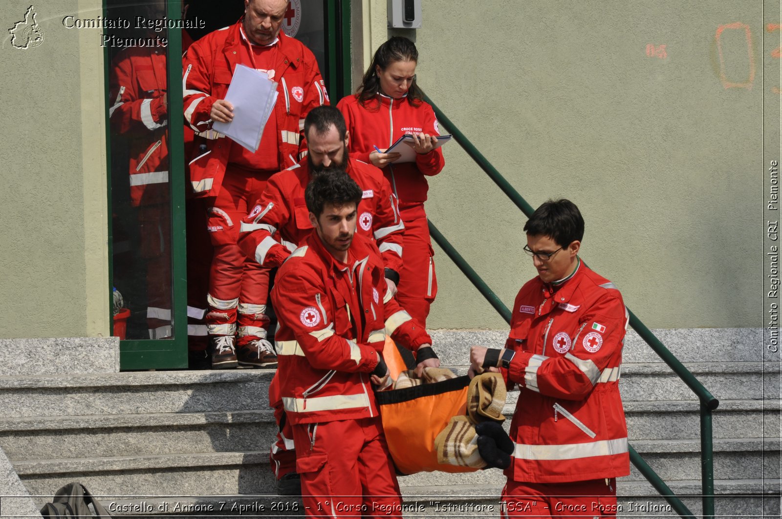 Castello di Annone 7 Aprile 2018 - 1 Corso Regionale "Istruttore TSSA" - Croce Rossa Italiana- Comitato Regionale del Piemonte