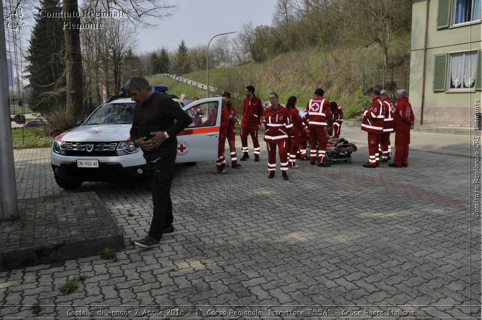 Castello di Annone 7 Aprile 2018 - 1 Corso Regionale "Istruttore TSSA" - Croce Rossa Italiana- Comitato Regionale del Piemonte