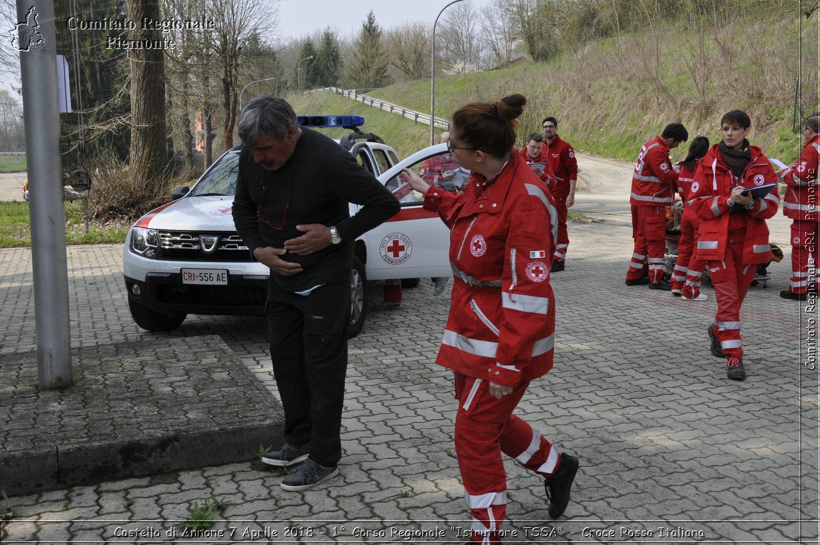 Castello di Annone 7 Aprile 2018 - 1 Corso Regionale "Istruttore TSSA" - Croce Rossa Italiana- Comitato Regionale del Piemonte