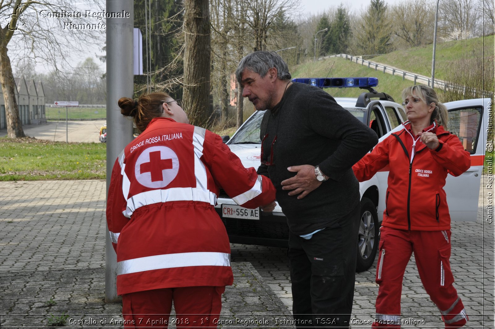 Castello di Annone 7 Aprile 2018 - 1 Corso Regionale "Istruttore TSSA" - Croce Rossa Italiana- Comitato Regionale del Piemonte