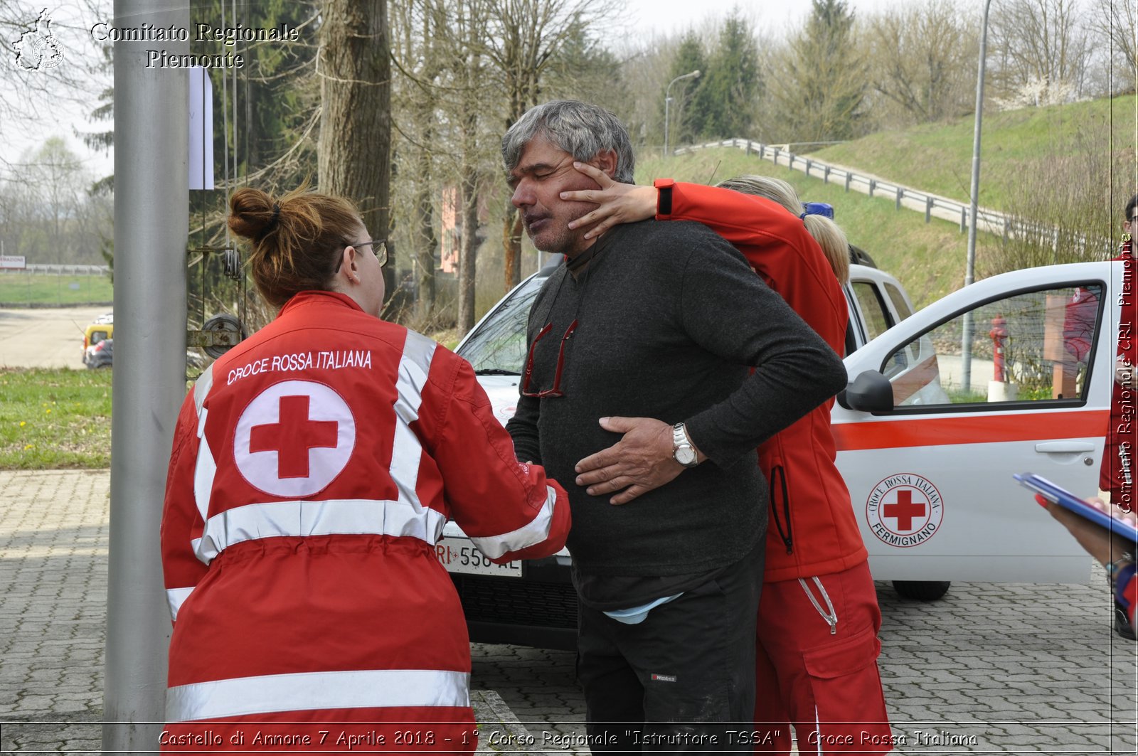 Castello di Annone 7 Aprile 2018 - 1 Corso Regionale "Istruttore TSSA" - Croce Rossa Italiana- Comitato Regionale del Piemonte