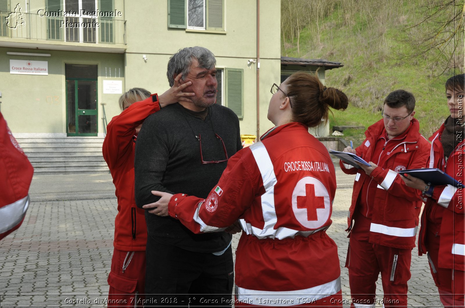 Castello di Annone 7 Aprile 2018 - 1 Corso Regionale "Istruttore TSSA" - Croce Rossa Italiana- Comitato Regionale del Piemonte