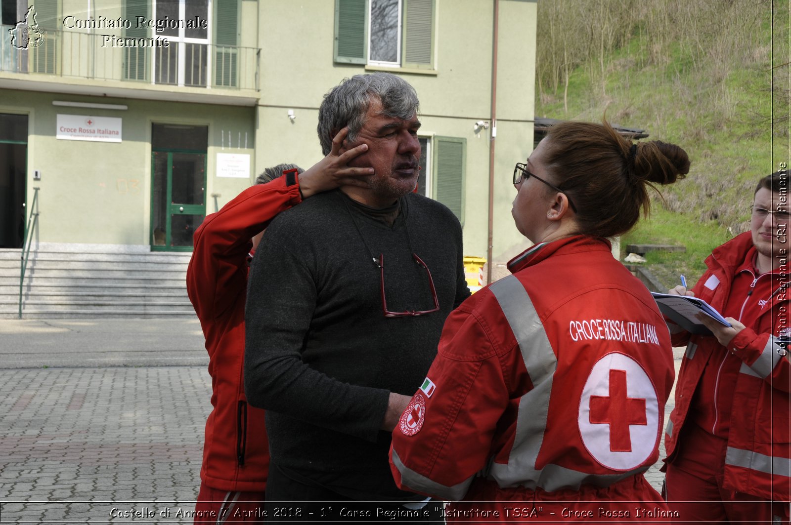 Castello di Annone 7 Aprile 2018 - 1 Corso Regionale "Istruttore TSSA" - Croce Rossa Italiana- Comitato Regionale del Piemonte