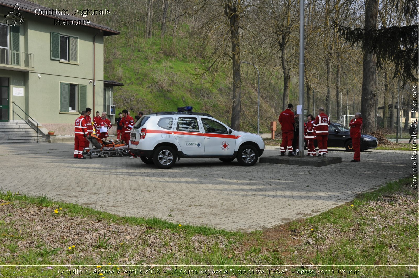 Castello di Annone 7 Aprile 2018 - 1 Corso Regionale "Istruttore TSSA" - Croce Rossa Italiana- Comitato Regionale del Piemonte