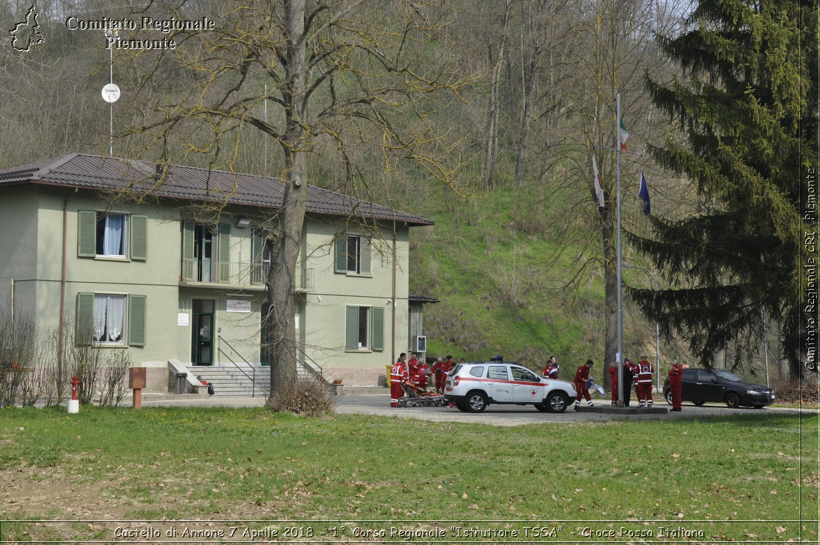 Castello di Annone 7 Aprile 2018 - 1 Corso Regionale "Istruttore TSSA" - Croce Rossa Italiana- Comitato Regionale del Piemonte