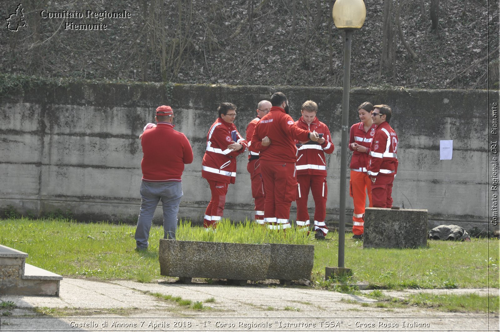 Castello di Annone 7 Aprile 2018 - 1 Corso Regionale "Istruttore TSSA" - Croce Rossa Italiana- Comitato Regionale del Piemonte