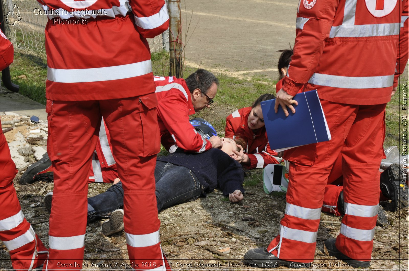 Castello di Annone 7 Aprile 2018 - 1 Corso Regionale "Istruttore TSSA" - Croce Rossa Italiana- Comitato Regionale del Piemonte