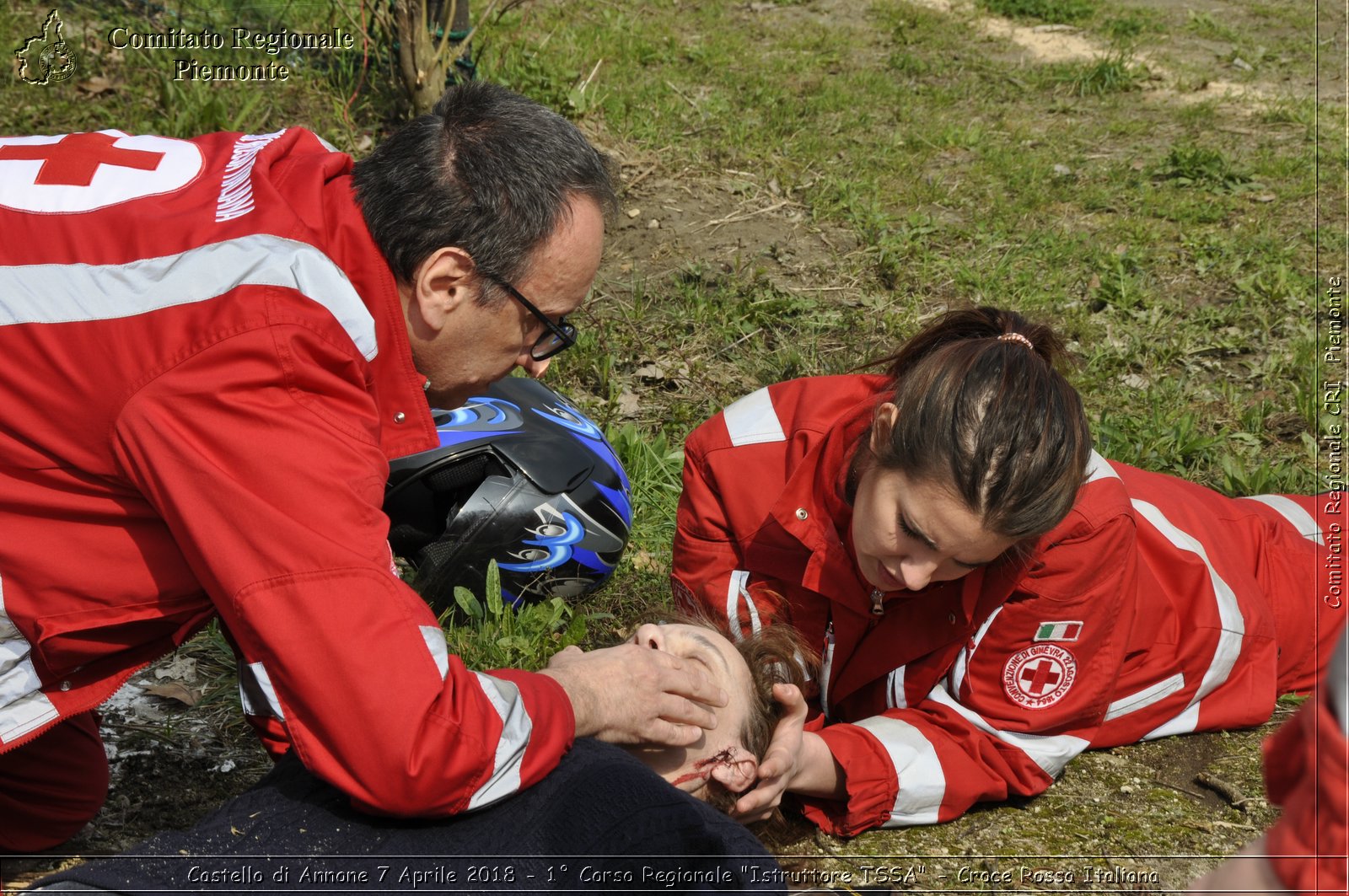 Castello di Annone 7 Aprile 2018 - 1 Corso Regionale "Istruttore TSSA" - Croce Rossa Italiana- Comitato Regionale del Piemonte