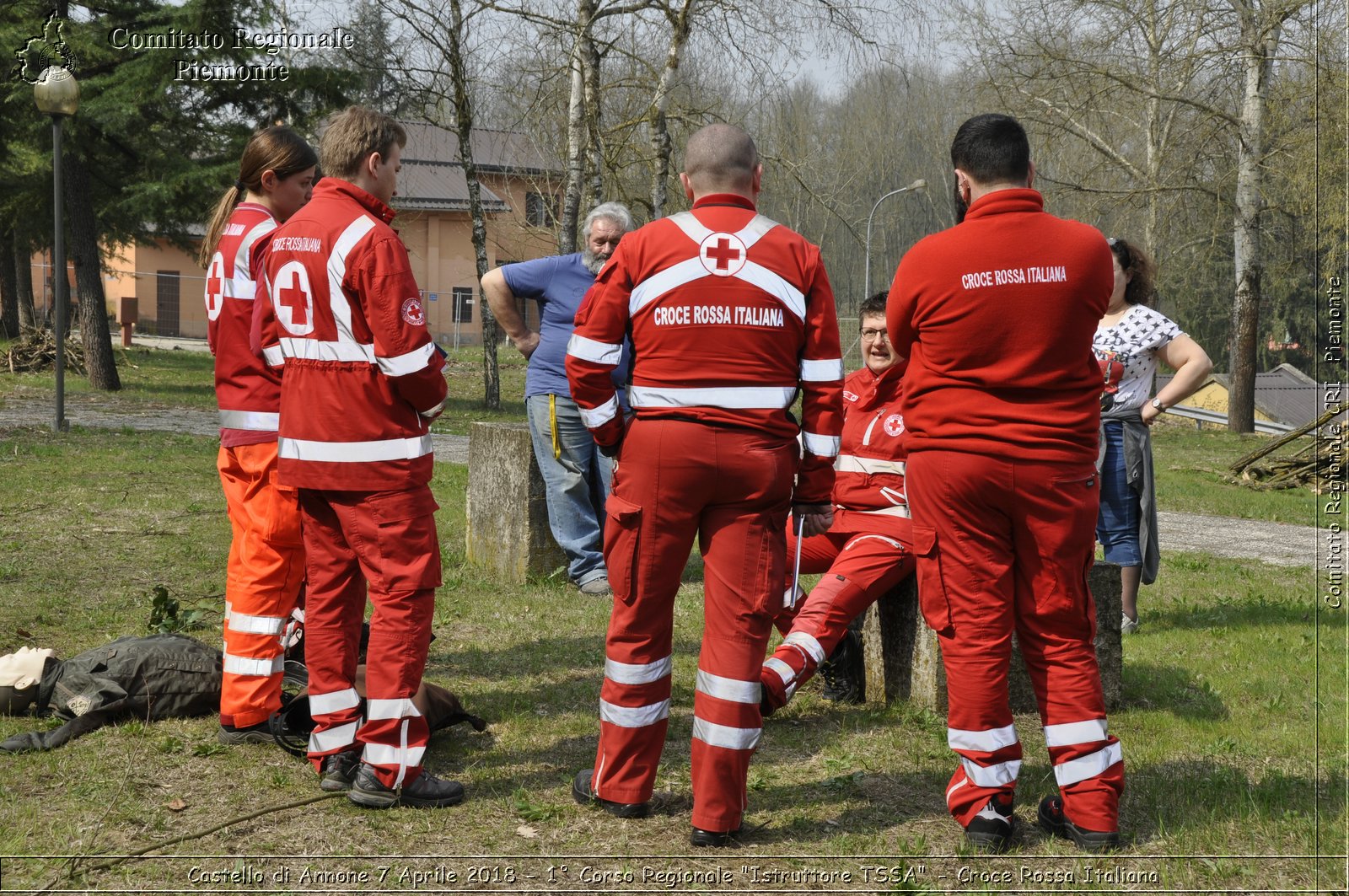 Castello di Annone 7 Aprile 2018 - 1 Corso Regionale "Istruttore TSSA" - Croce Rossa Italiana- Comitato Regionale del Piemonte