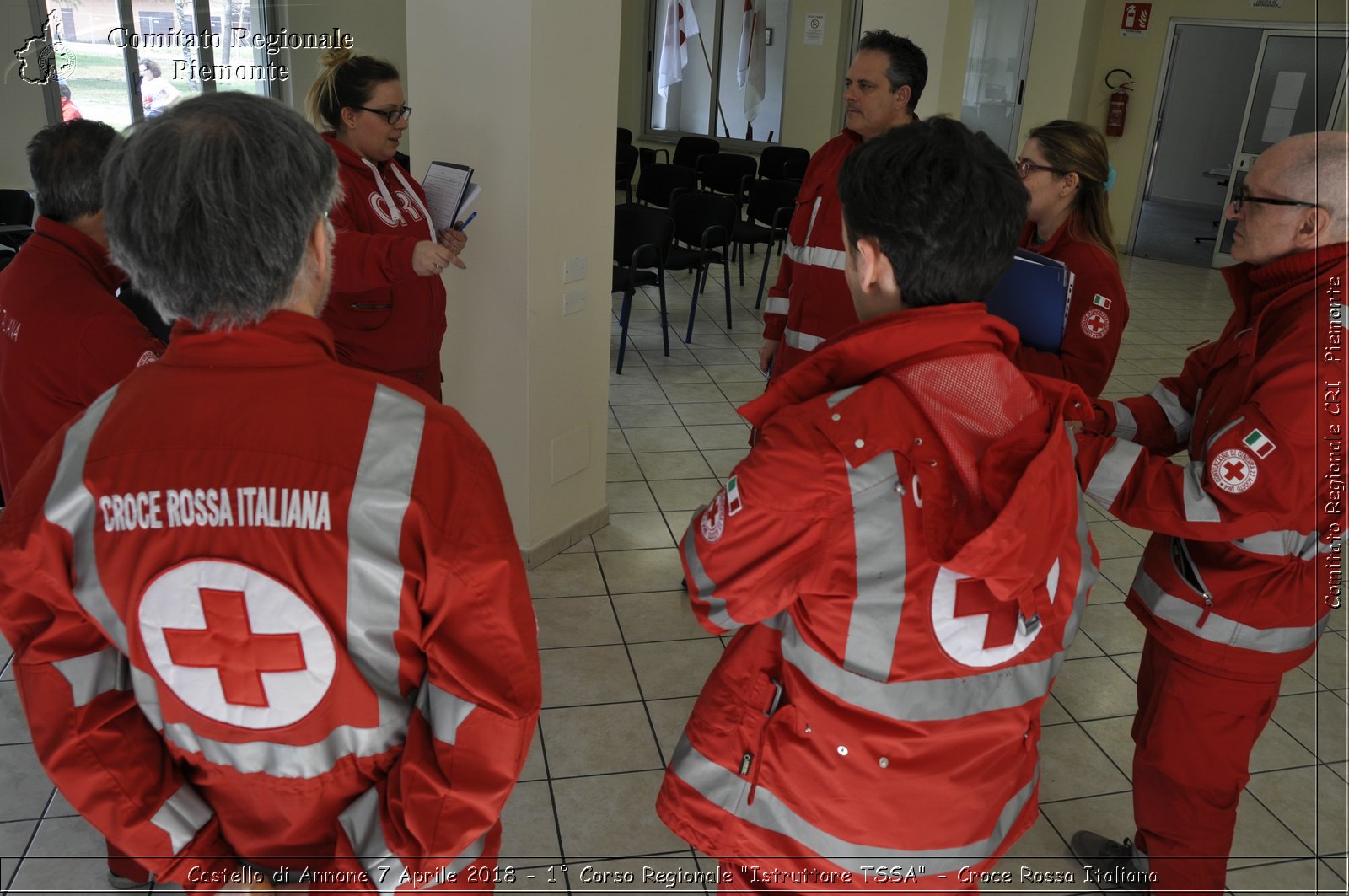 Castello di Annone 7 Aprile 2018 - 1 Corso Regionale "Istruttore TSSA" - Croce Rossa Italiana- Comitato Regionale del Piemonte