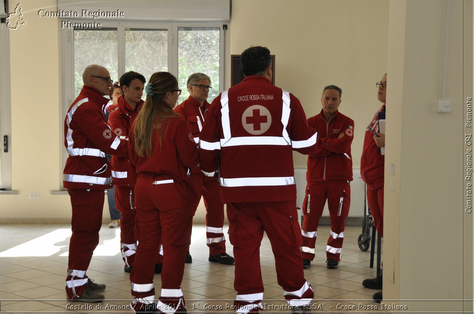 Castello di Annone 7 Aprile 2018 - 1 Corso Regionale "Istruttore TSSA" - Croce Rossa Italiana- Comitato Regionale del Piemonte