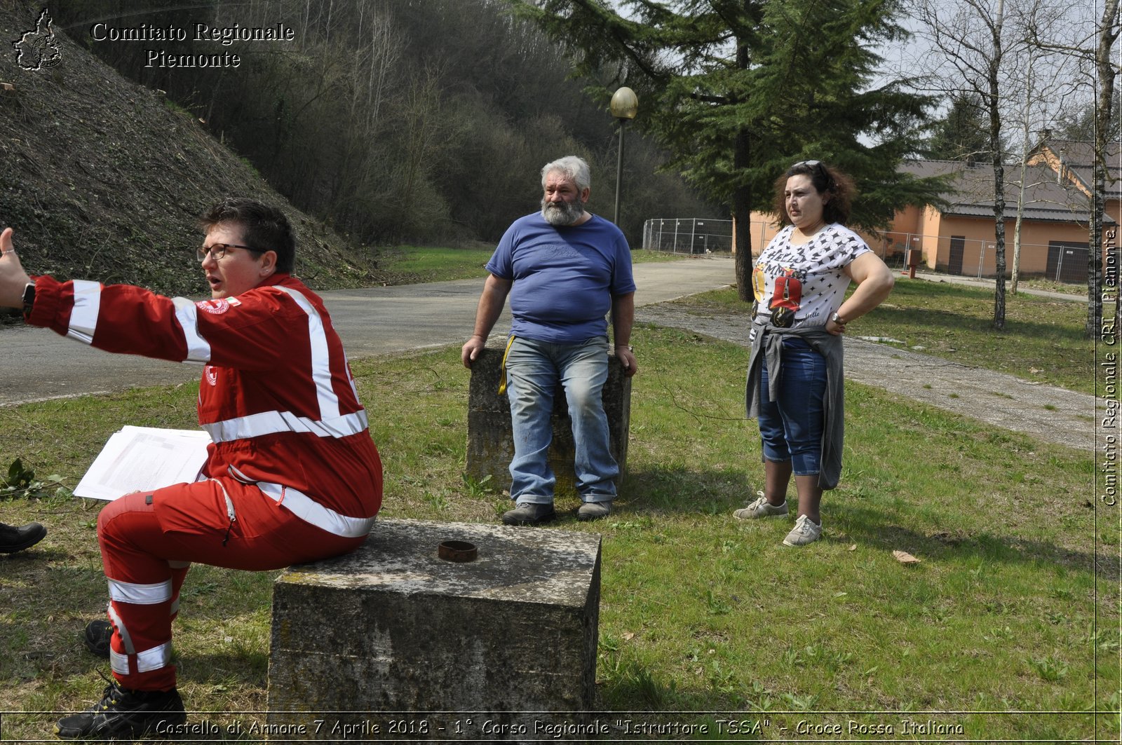 Castello di Annone 7 Aprile 2018 - 1 Corso Regionale "Istruttore TSSA" - Croce Rossa Italiana- Comitato Regionale del Piemonte