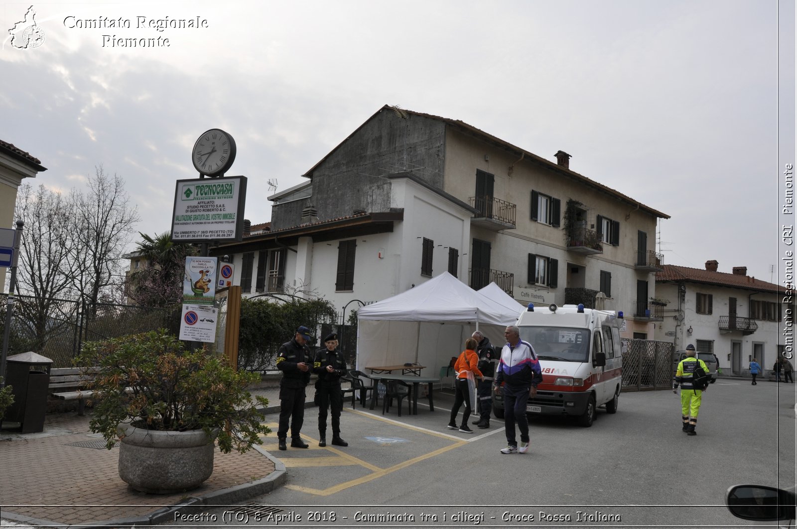 Pecetto (TO) 8 Aprile 2018 - Camminata tra i ciliegi - Croce Rossa Italiana- Comitato Regionale del Piemonte