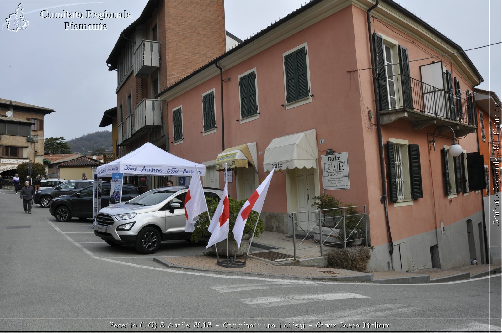 Pecetto (TO) 8 Aprile 2018 - Camminata tra i ciliegi - Croce Rossa Italiana- Comitato Regionale del Piemonte