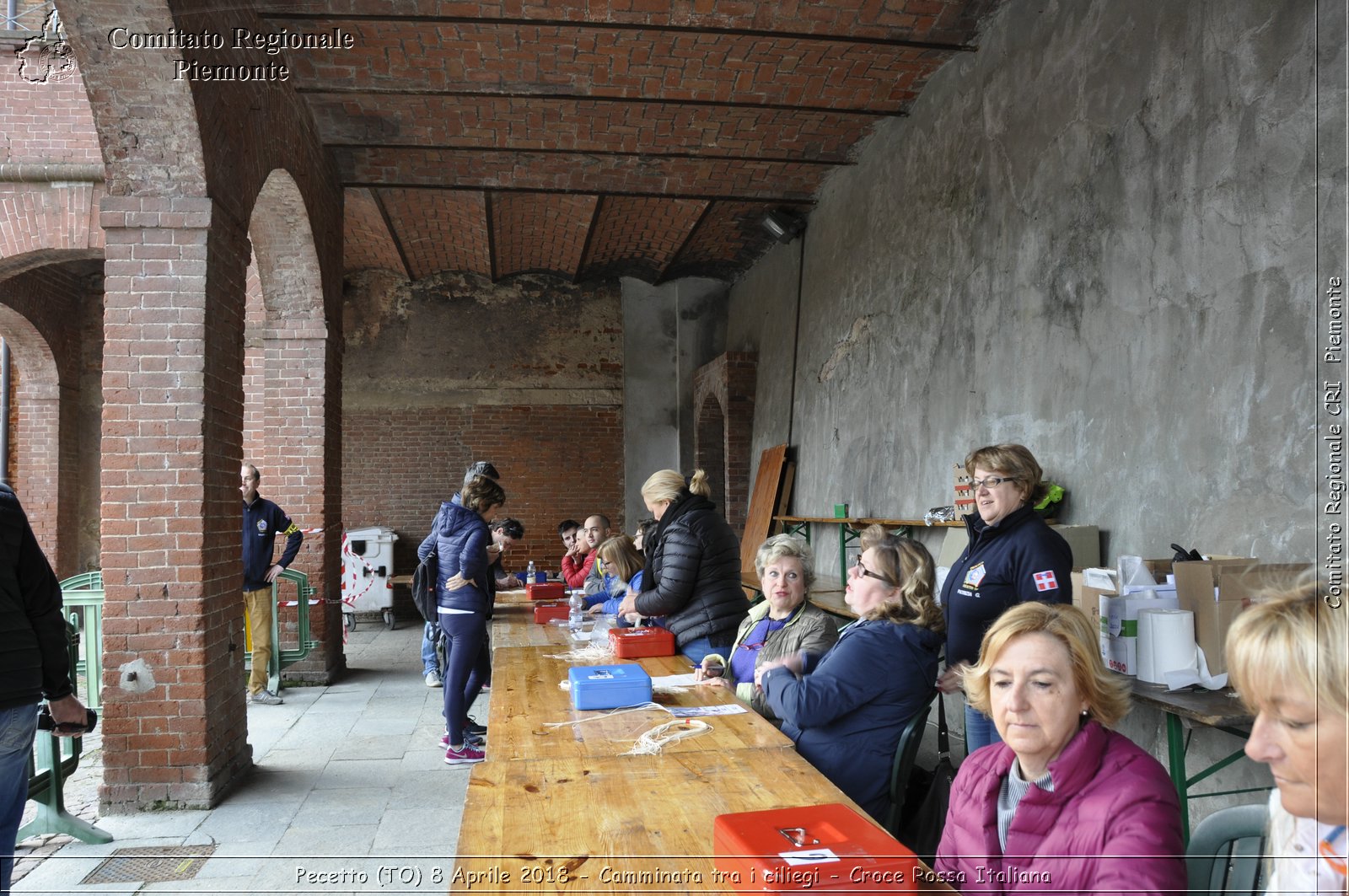 Pecetto (TO) 8 Aprile 2018 - Camminata tra i ciliegi - Croce Rossa Italiana- Comitato Regionale del Piemonte