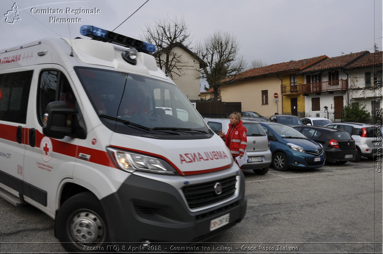 Pecetto (TO) 8 Aprile 2018 - Camminata tra i ciliegi - Croce Rossa Italiana- Comitato Regionale del Piemonte