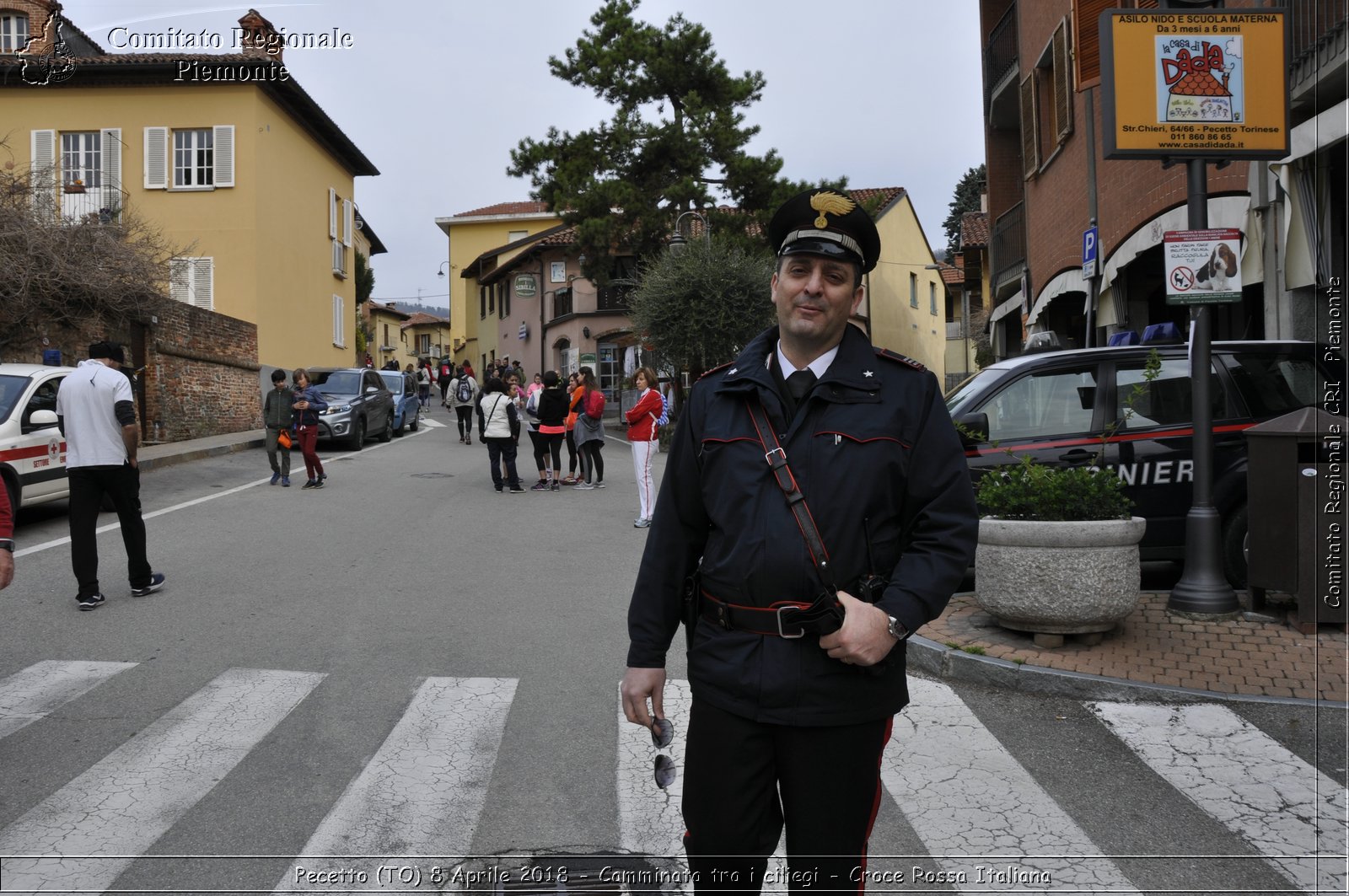 Pecetto (TO) 8 Aprile 2018 - Camminata tra i ciliegi - Croce Rossa Italiana- Comitato Regionale del Piemonte