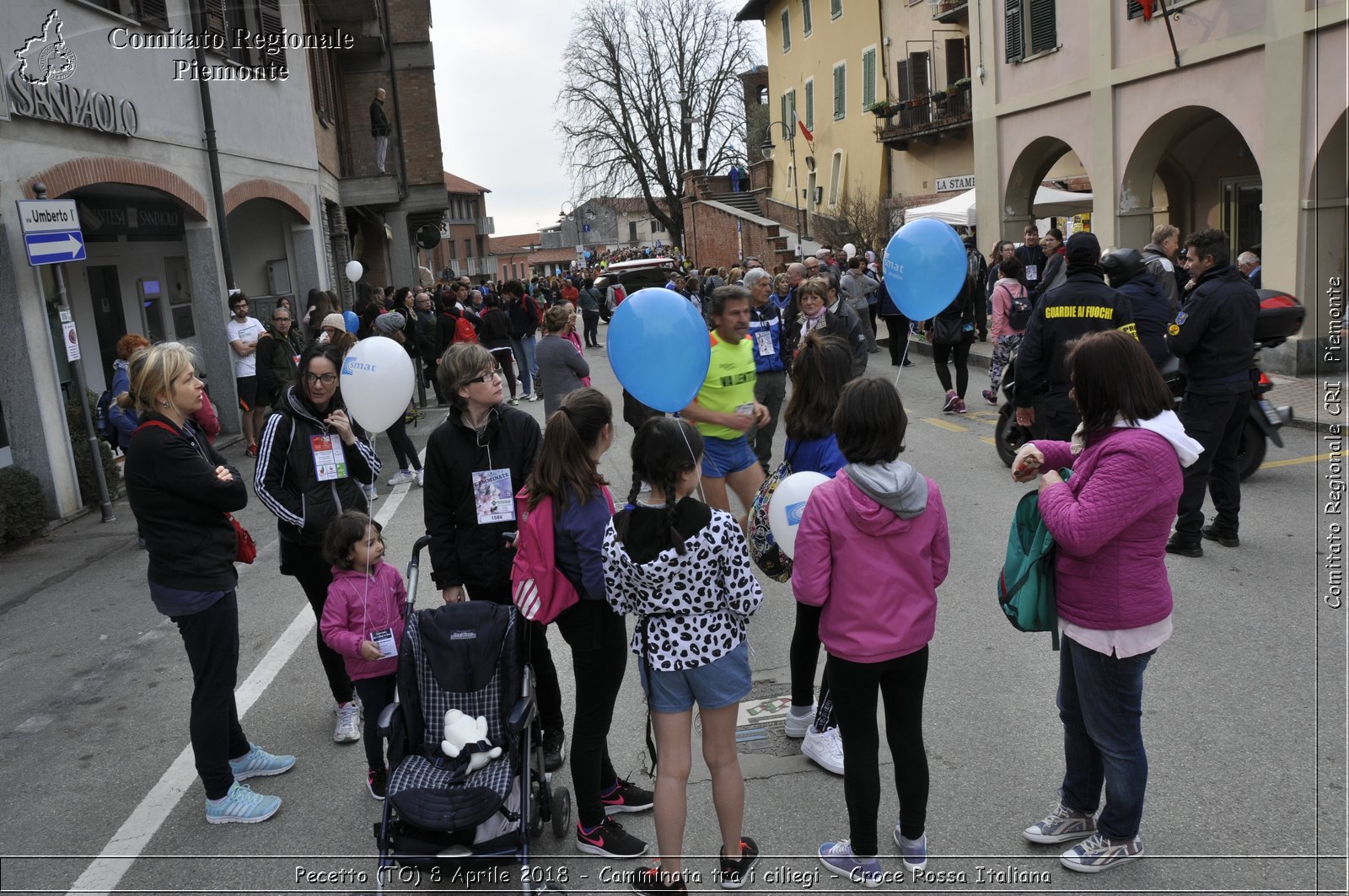 Pecetto (TO) 8 Aprile 2018 - Camminata tra i ciliegi - Croce Rossa Italiana- Comitato Regionale del Piemonte