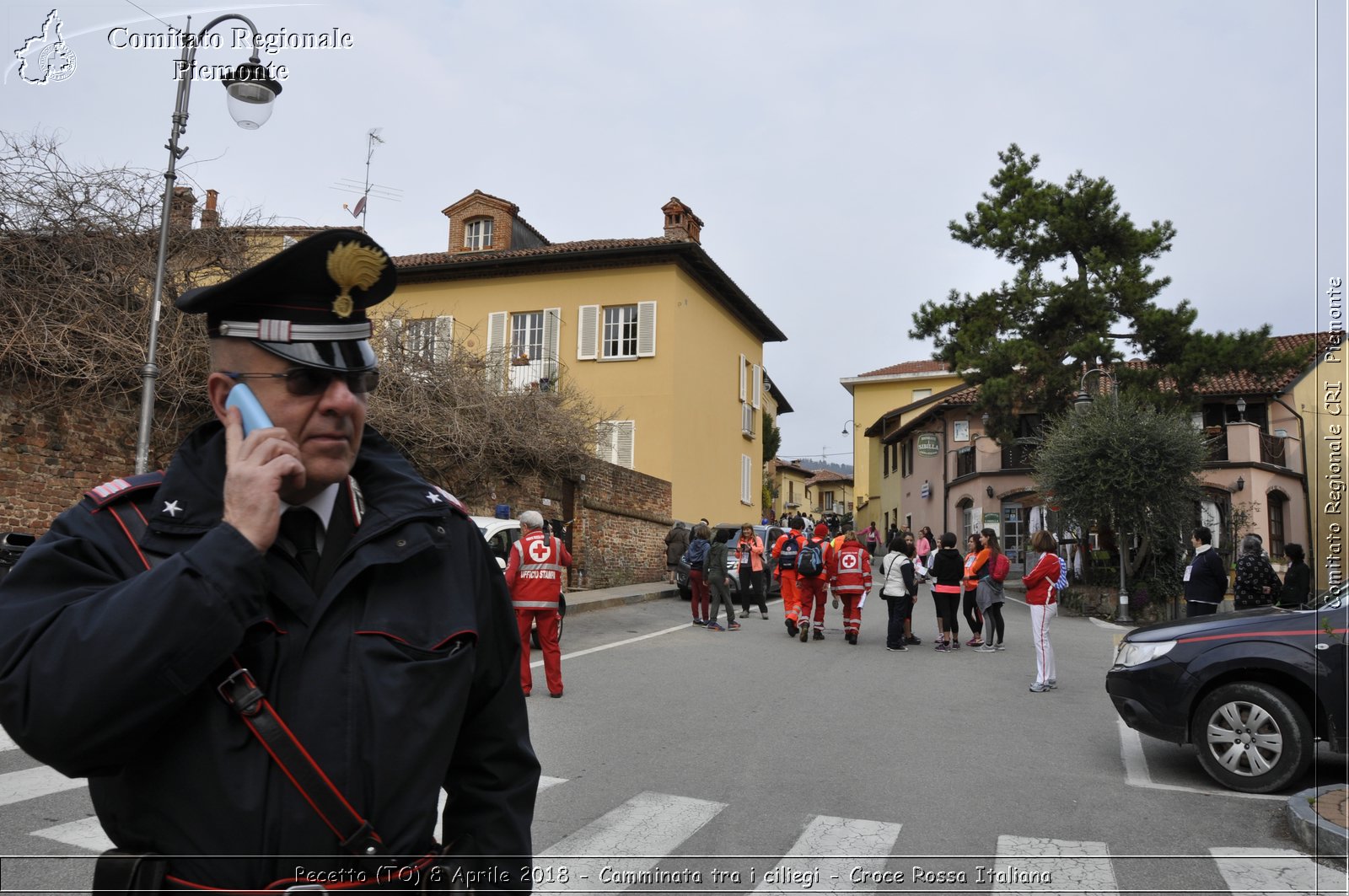 Pecetto (TO) 8 Aprile 2018 - Camminata tra i ciliegi - Croce Rossa Italiana- Comitato Regionale del Piemonte