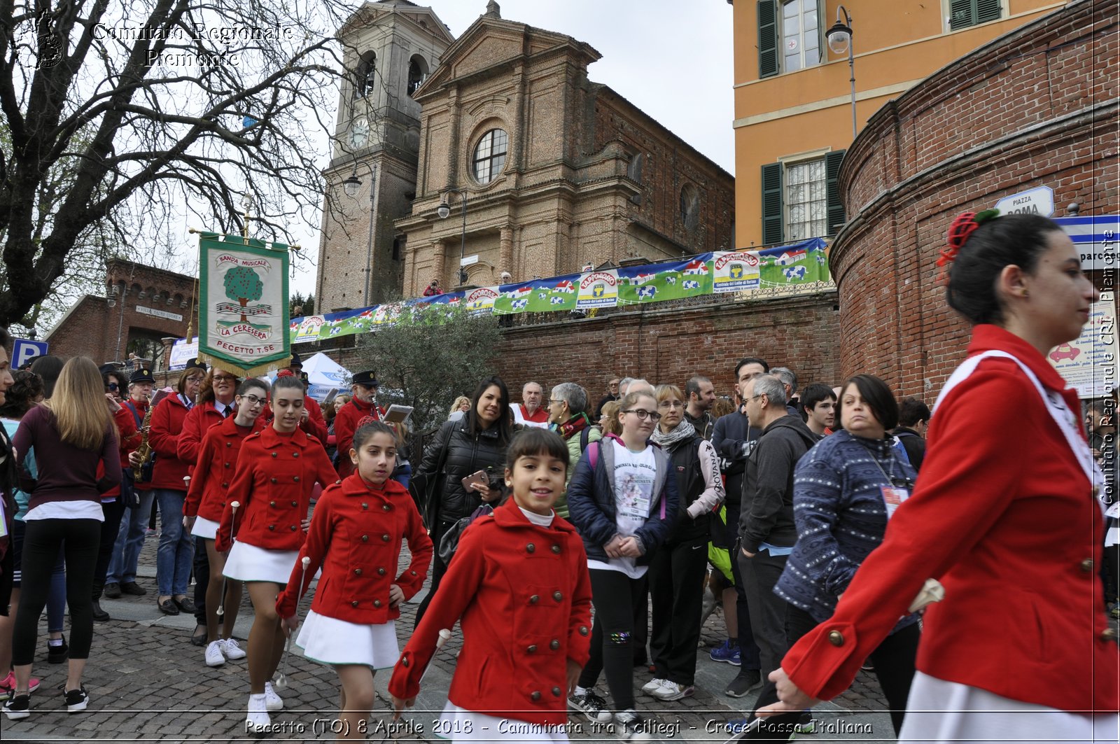 Pecetto (TO) 8 Aprile 2018 - Camminata tra i ciliegi - Croce Rossa Italiana- Comitato Regionale del Piemonte