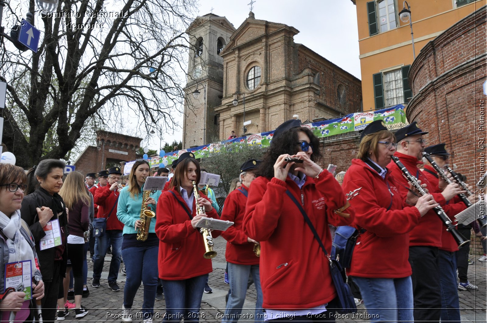 Pecetto (TO) 8 Aprile 2018 - Camminata tra i ciliegi - Croce Rossa Italiana- Comitato Regionale del Piemonte