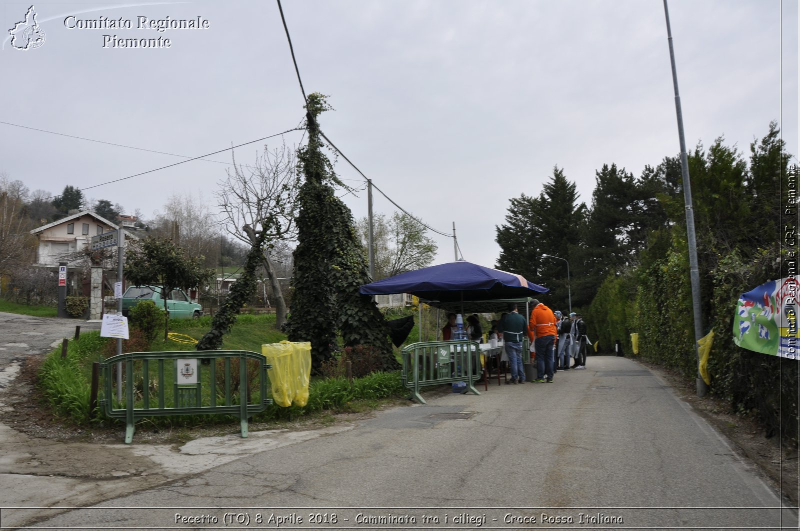 Pecetto (TO) 8 Aprile 2018 - Camminata tra i ciliegi - Croce Rossa Italiana- Comitato Regionale del Piemonte